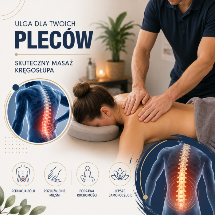 skuteczny masaż pleców